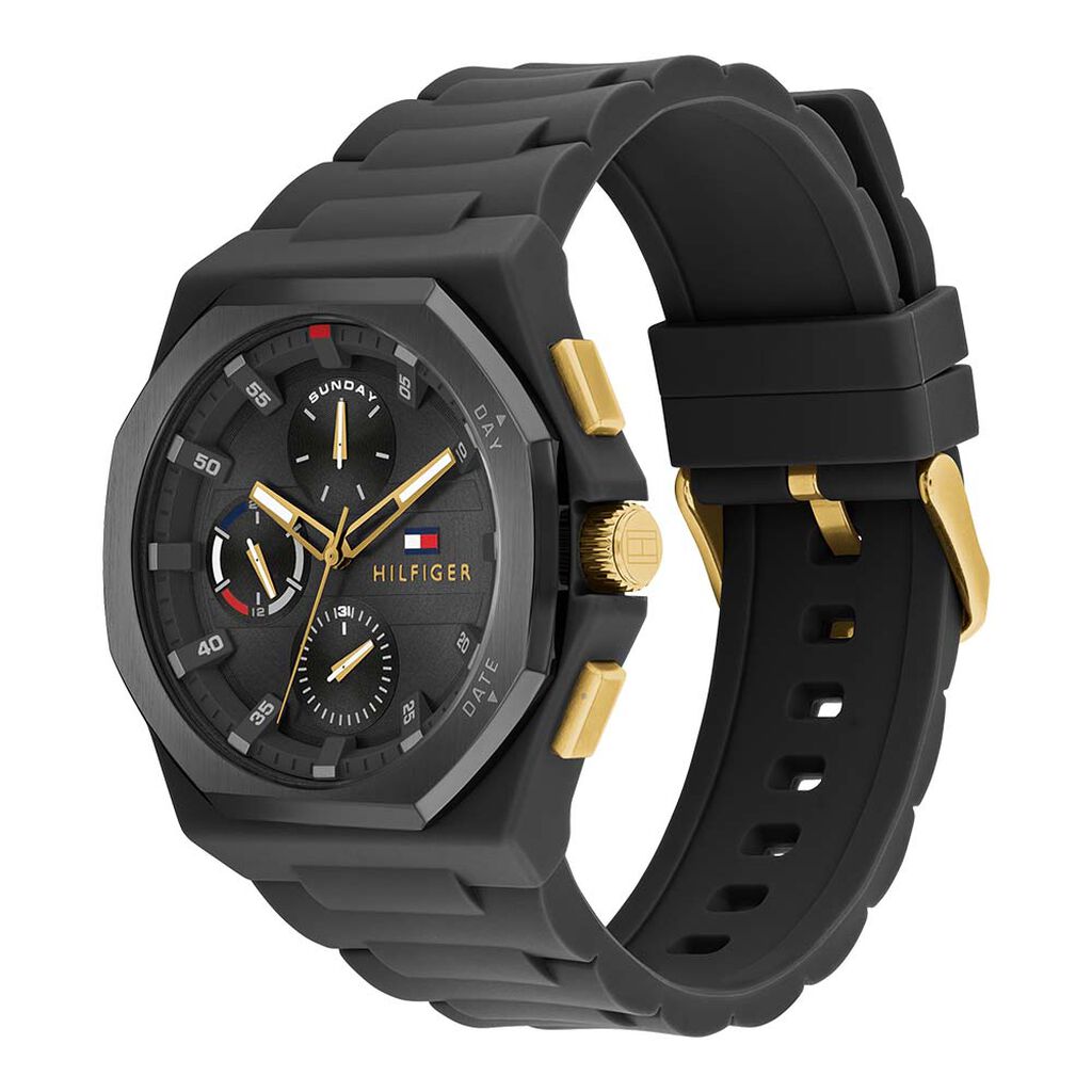 Montre Tommy Hilfiger Neo Noir - Montres Homme | Histoire d&rsquo;Or