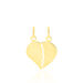 Pendentif Eudocie Or Jaune - Pendentifs Coeur Famille | Histoire d’Or