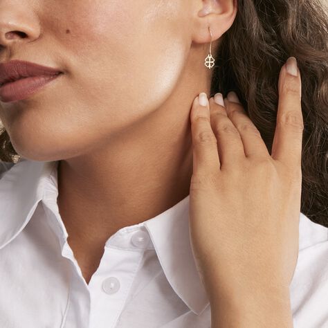 Boucles D'oreilles Pendantes Dagny Or Jaune - Boucles d'oreilles pendantes Femme | Histoire d’Or