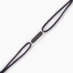 Bracelet Black Diamond Or Blanc Diamant Noirs - Bracelets cordon Homme | Histoire d&rsquo;Or