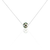 Collier Sissy Or Blanc Perle De Culture De Tahiti