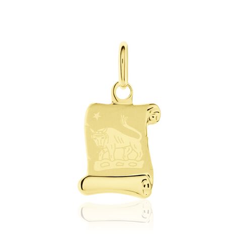 Pendentif Lamie Zodiaque Parchemin Or Jaune - Pendentifs Zodiaque Famille | Histoire d’Or