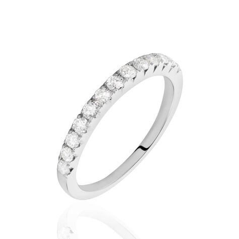 Alliance Pristina Or Blanc Diamant - Alliances Femme | Histoire d’Or