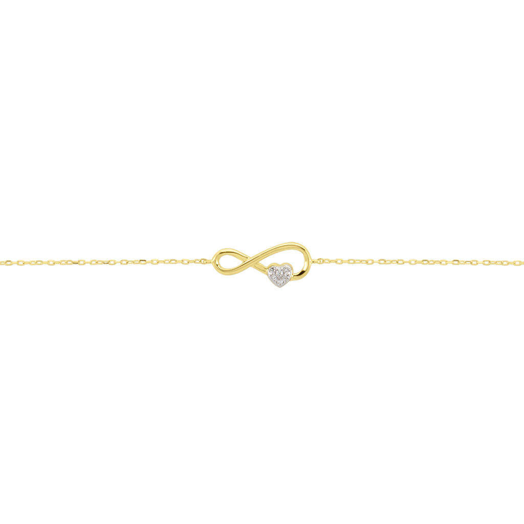 Bracelet Or Jaune Minossa Diamants - Bracelets Femme | Histoire d’Or