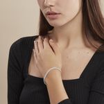 Bracelet Anthia Argent Blanc Oxyde De Zirconium - Bracelets Femme | Histoire d&rsquo;Or