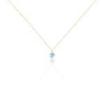 Collier Or Jaune Emilee Oxyde De Zirconium - Colliers Enfant | Histoire d&rsquo;Or
