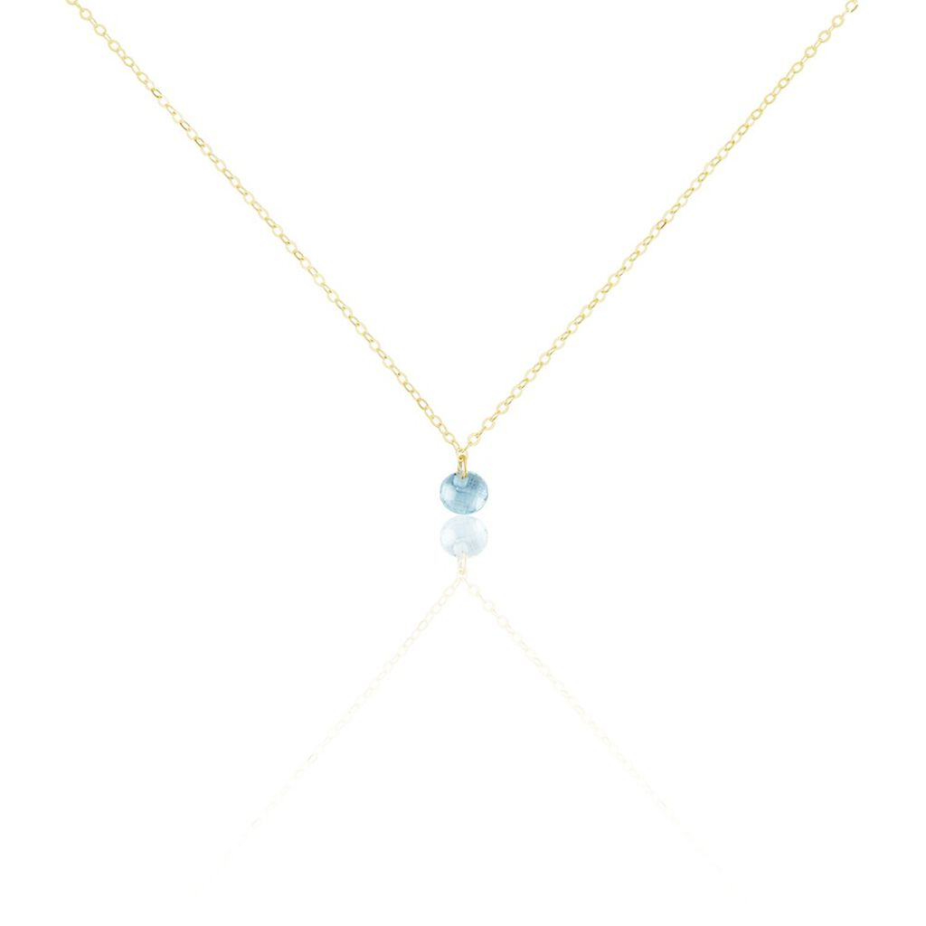 Collier Or Jaune Emilee Oxyde De Zirconium - Colliers Enfant | Histoire d’Or
