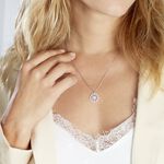 Collier Brunilda Argent Blanc Oxyde De Zirconium - Colliers fantaisie Femme | Histoire d&rsquo;Or