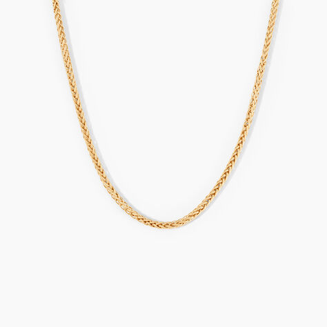 Collier Jany Maille Palmier Or Jaune - Chaines Femme | Histoire d&rsquo;Or