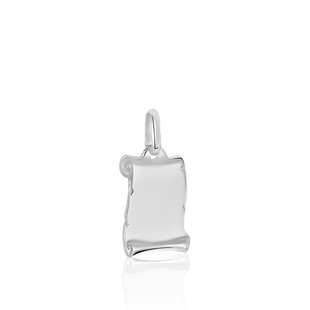 Pendentif Zodiaque Parchemin Argent Blanc - Pendentifs Zodiaque Famille | Histoire d’Or