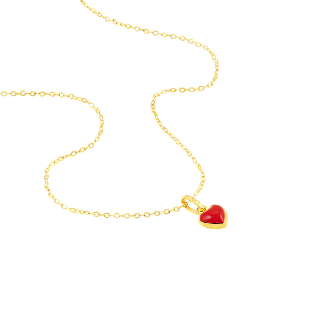 Collier Coralie Coeur Or Jaune - Colliers Enfant | Histoire d’Or