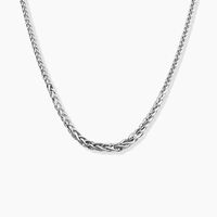 Collier Jany Danilo Maille Palmier Or Blanc