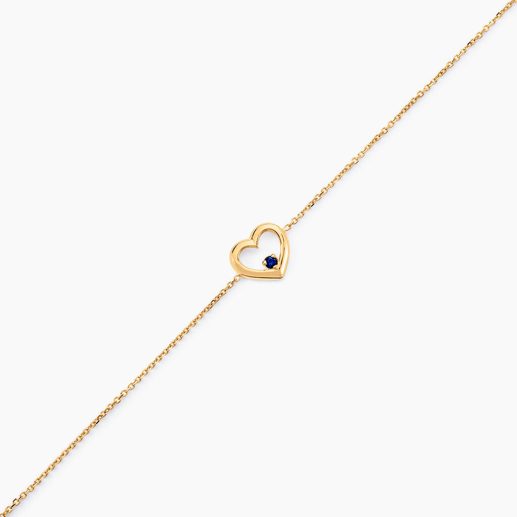 Bracelet Martella Or Jaune Saphir - Bracelets Femme | Histoire d’Or
