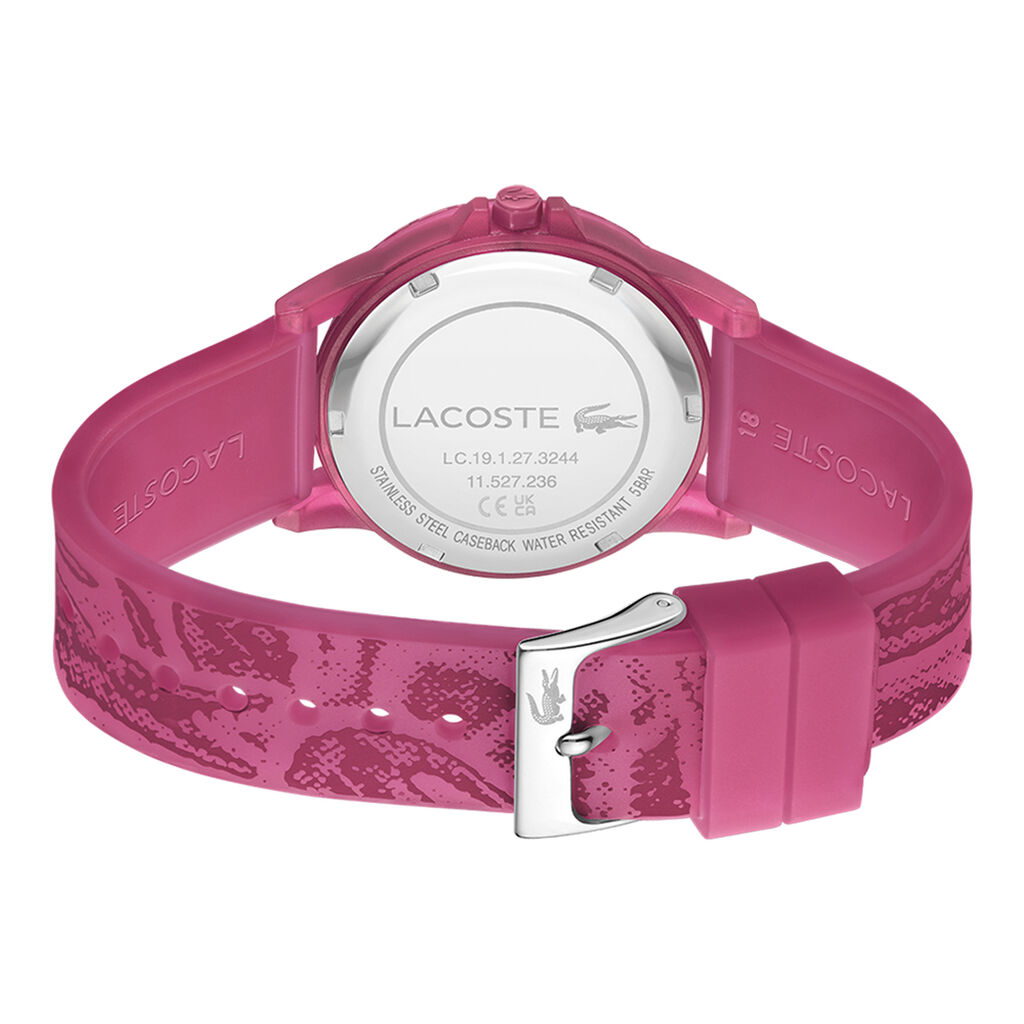 Montre Lacoste Rider Rose - Id&eacute;es cadeaux Enfant | Histoire d&rsquo;Or