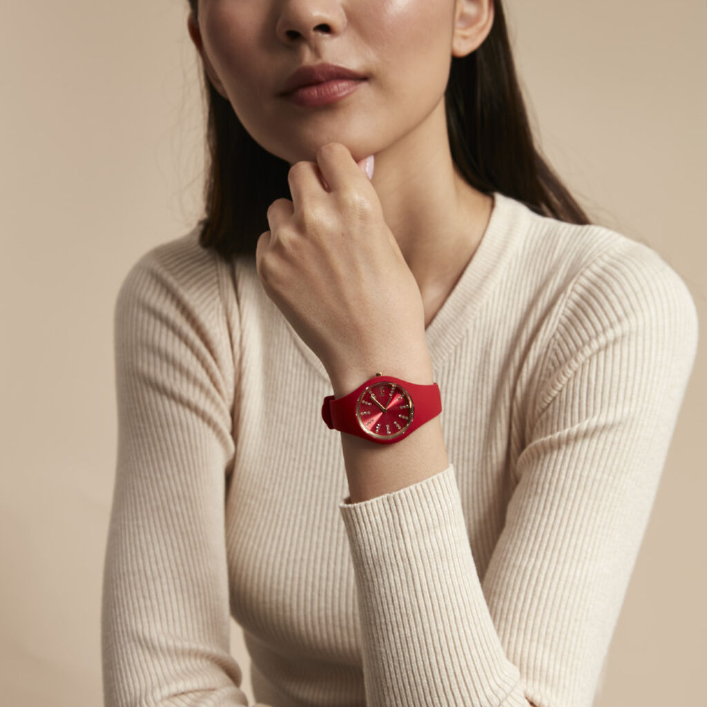 Montre Ice Watch Cosmos Rouge - Montres Femme | Histoire d’Or