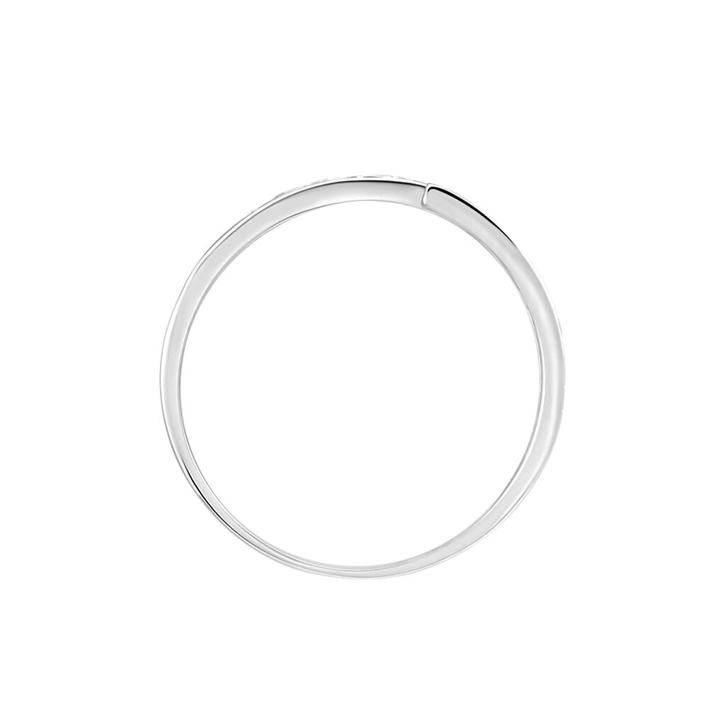 Bague Eleonore Or Blanc Diamant - Bagues avec pierre Femme | Histoire d’Or