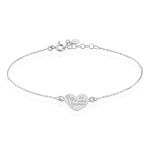 Bracelet Florine Argent Blanc - F&ecirc;te des m&egrave;res Femme | Histoire d&rsquo;Or