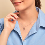 Collier Zayra Argent Blanc Oxyde De Zirconium - Colliers fantaisie Femme | Histoire d&rsquo;Or