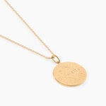 Collier Astro Plaqu&eacute; Or - Colliers Zodiaque Femme | Histoire d&rsquo;Or