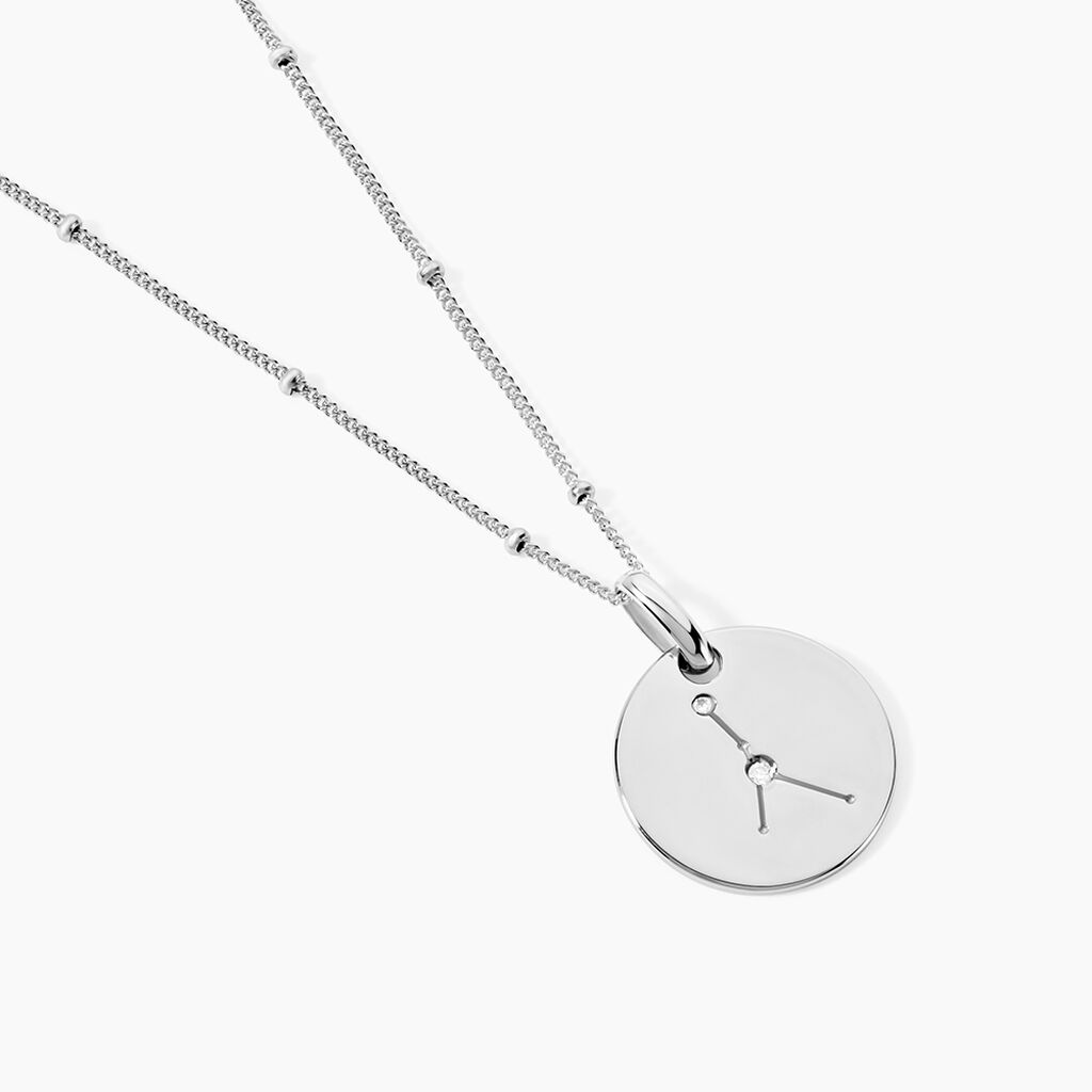 Collier Astr Argent Oxydes De Zirconium - Colliers Zodiaque Femme | Histoire d’Or