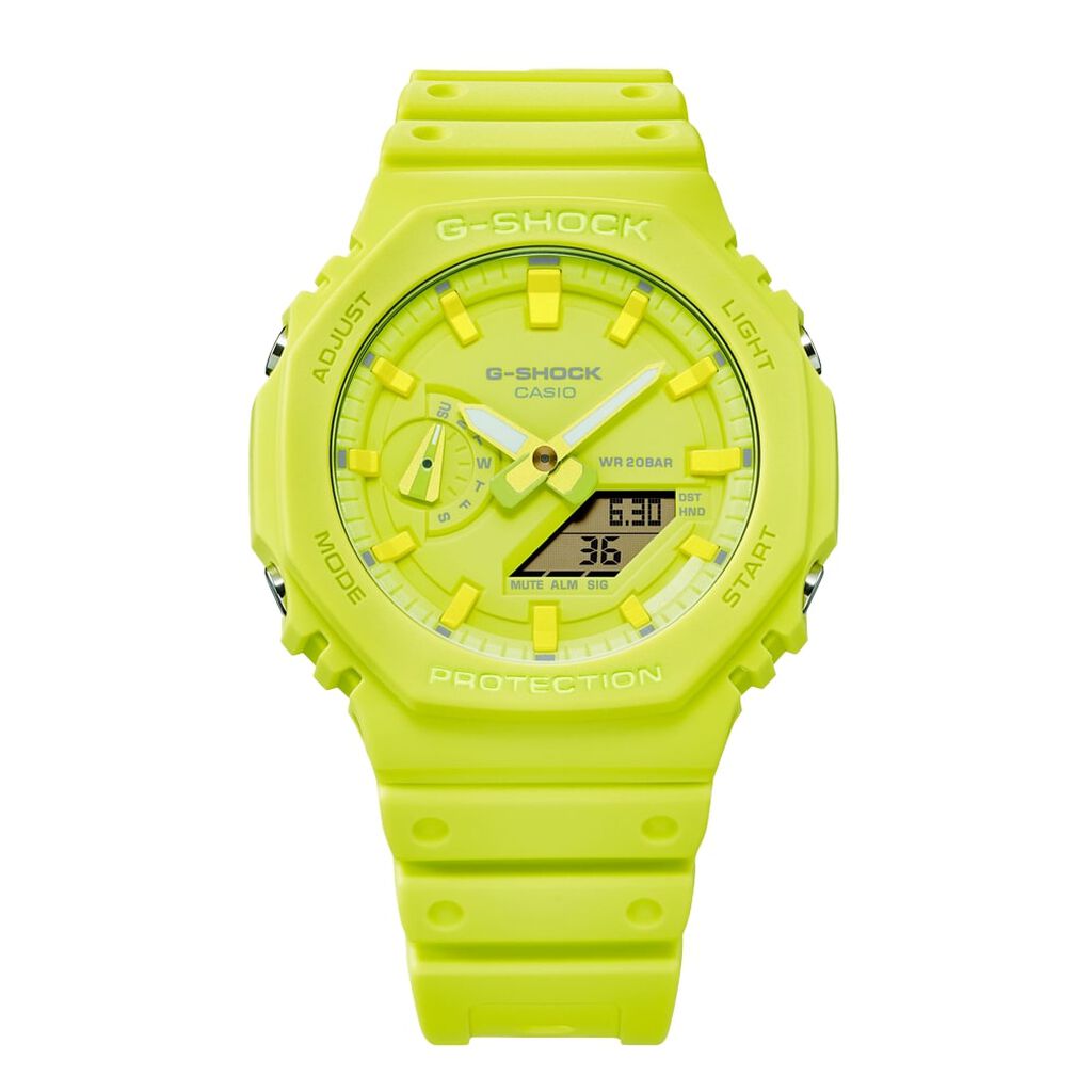 Montre Casio G-shock Classic Jaune - Montres Homme | Histoire d’Or