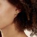 Boucles D'oreilles Puces Jardin Serti Griffe Or Jaune Emeraude - Clous d'oreilles Femme | Histoire d’Or