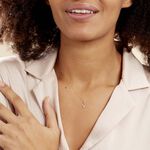 Collier Romance Or Jaune Oxyde De Zirconium - Colliers Femme | Histoire d&rsquo;Or