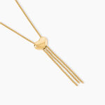 Collier Johana Argent Dor&eacute; A L'Or 750/1000 - F&ecirc;te des m&egrave;res Femme | Histoire d&rsquo;Or