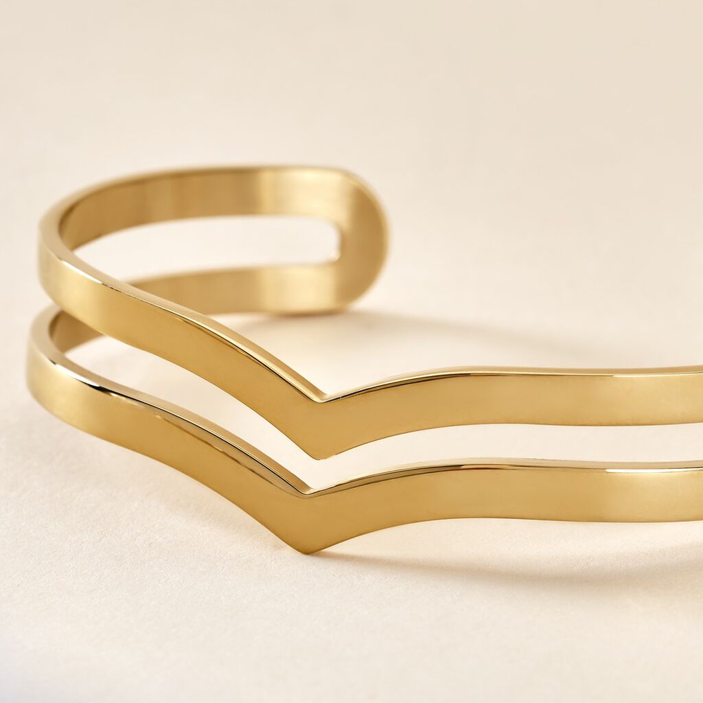Bracelet Wilna Acier Jaune - Bracelets Femme | Histoire d’Or