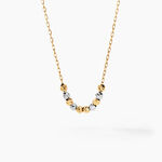 Collier Aurelya Or Bicolore - Bijoux sans pierre Femme | Histoire d&rsquo;Or
