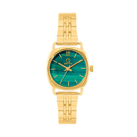 Montre O Watch Geometric Vert - Montres Femme | Histoire d&rsquo;Or