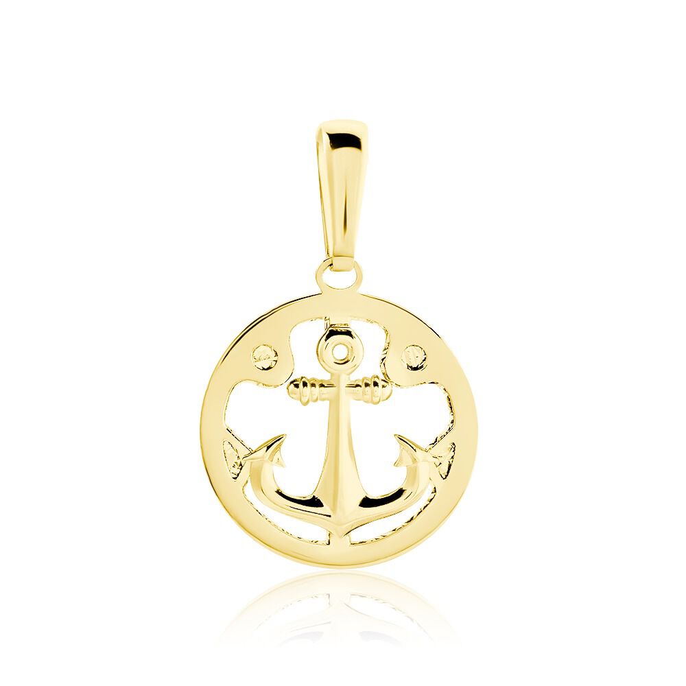 Pendentif Religieux De Marin Ancien - Bijou Vintage - Occasion