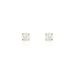 Boucles D'oreilles Puces Or Jaune Diamants Synthetique - Clous d'oreilles Femme | Histoire d’Or