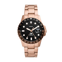 Montre Fossil Blue Gmt Noir