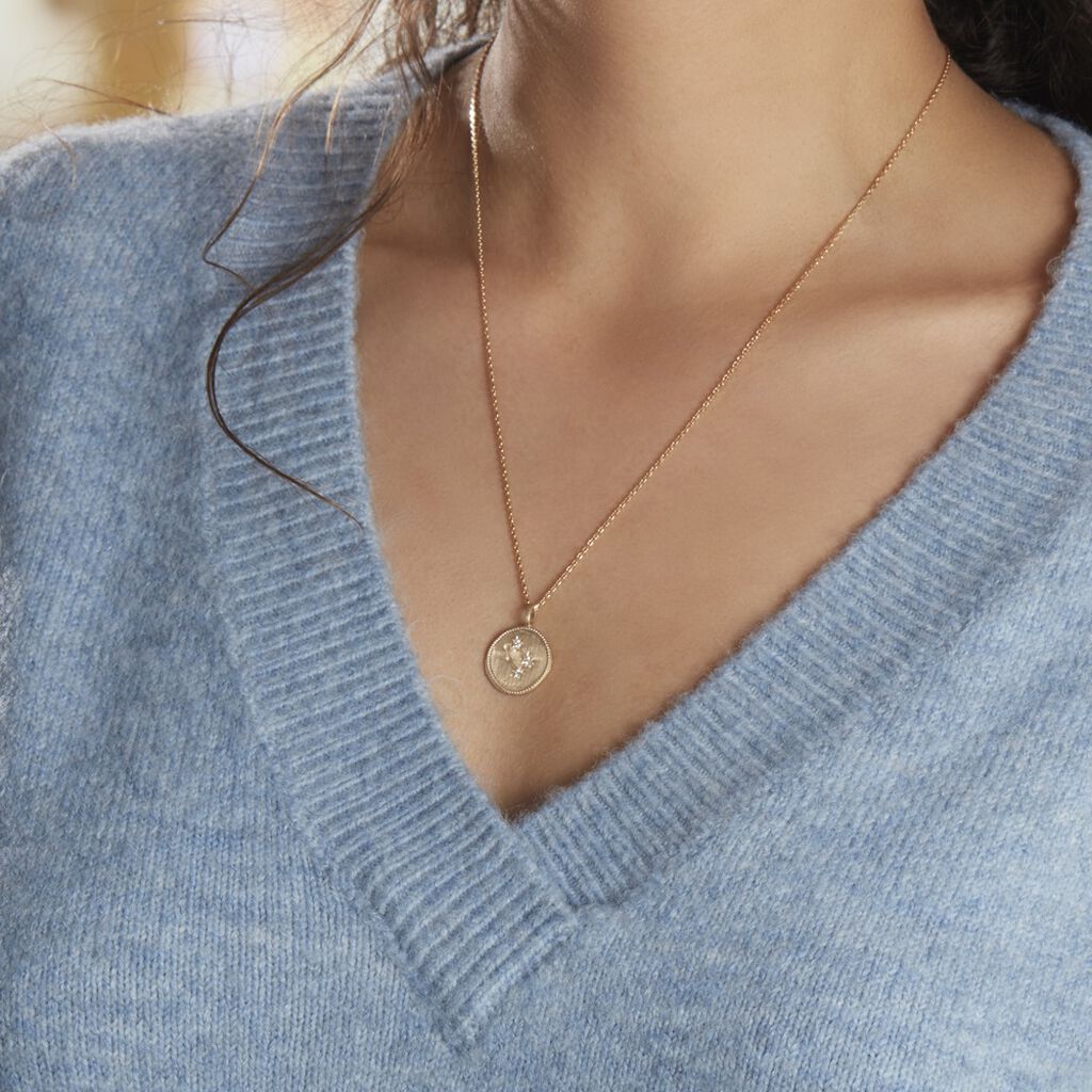 Collier Iago Plaqué Or Oxydes De Zirconium - Colliers Femme | Histoire d’Or