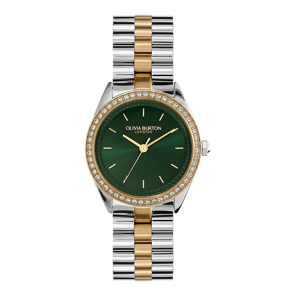 Montre Olivia Burton Bejewelled Vert - Montres Femme | Histoire d’Or