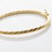Bracelet Jonc Jennie Diamante Or Jaune - Bracelets joncs Femme | Histoire d’Or
