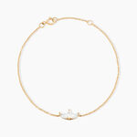 Bracelet Marquise Or Jaune Oxyde De Zirconium - Bracelets Femme | Histoire d&rsquo;Or