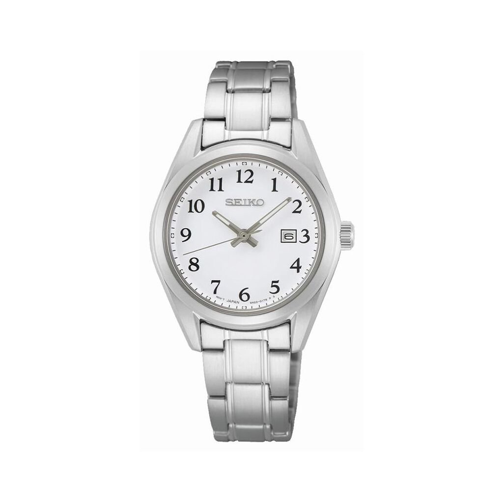 Montre Seiko Classique Blanc - Montres Femme | Histoire d’Or