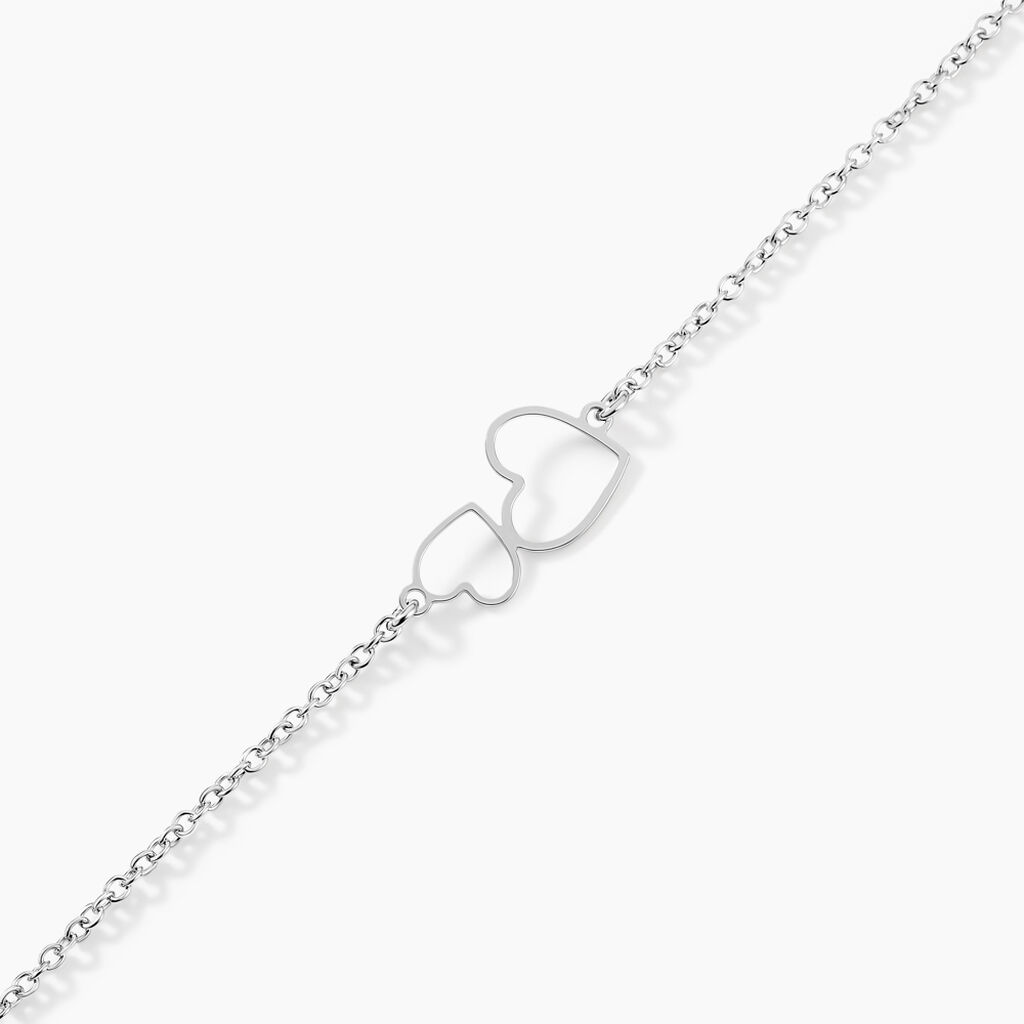 Bracelet Estina Argent Blanc - Bracelets Femme | Histoire d&rsquo;Or