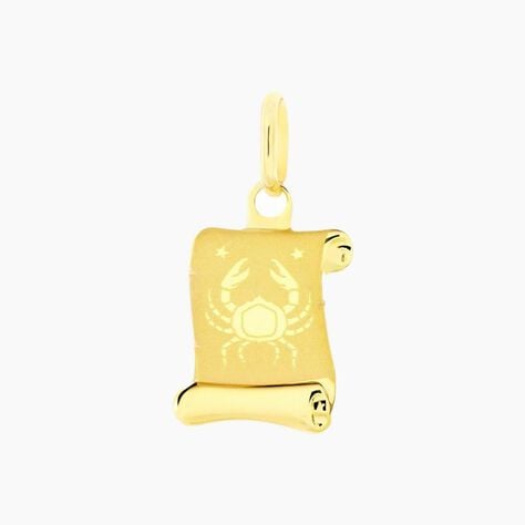Pendentif Lamie Zodiaque Parchemin Or Jaune - Pendentifs Zodiaque Famille | Histoire d’Or