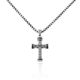Collier Acier Vieillit Idun - Colliers fantaisie Homme | Histoire d’Or
