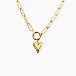 Collier Awa Acier Jaune - F&ecirc;te des m&egrave;res Femme | Histoire d&rsquo;Or