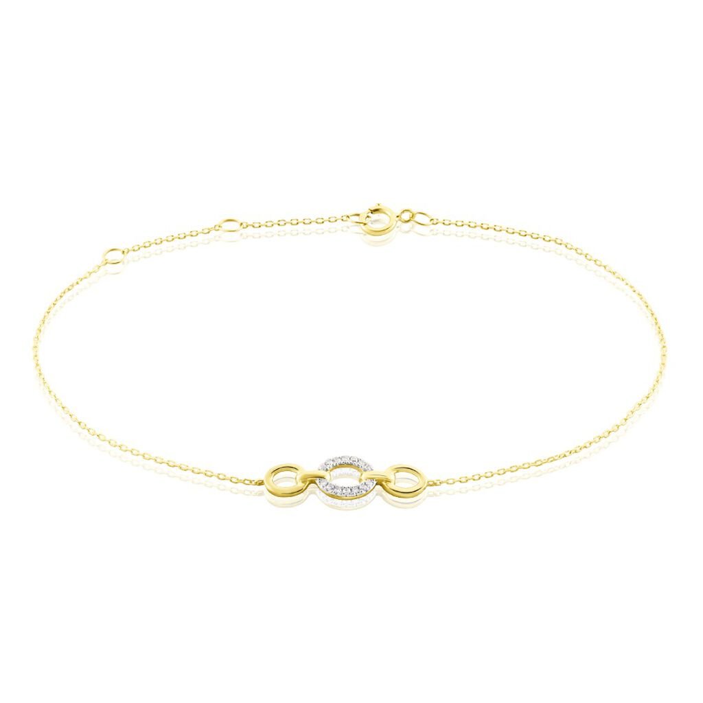 Bracelet Margane Or Jaune Diamant - Bracelets Femme | Histoire d’Or