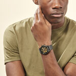 Montre Montignac Round Automatique Noir - Montres Homme | Histoire d&rsquo;Or