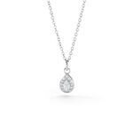 Collier Argent Blanc Tania Oxydes De Zirconium - Colliers fantaisie Femme | Histoire d&rsquo;Or