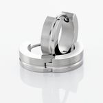 Cr&eacute;oles Casilda Acier Blanc - Boucles d'oreilles cr&eacute;oles Femme | Histoire d&rsquo;Or