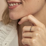 Bague Aquila Argent Blanc - Bagues fantaisie Femme | Histoire d&rsquo;Or