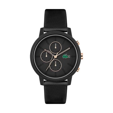 Montre Lacoste .12.12 Chrono Noir - Montres Homme | Histoire d’Or