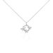 Collier Elinia Argent Blanc Oxyde De Zirconium - Colliers fantaisie Femme | Histoire d’Or